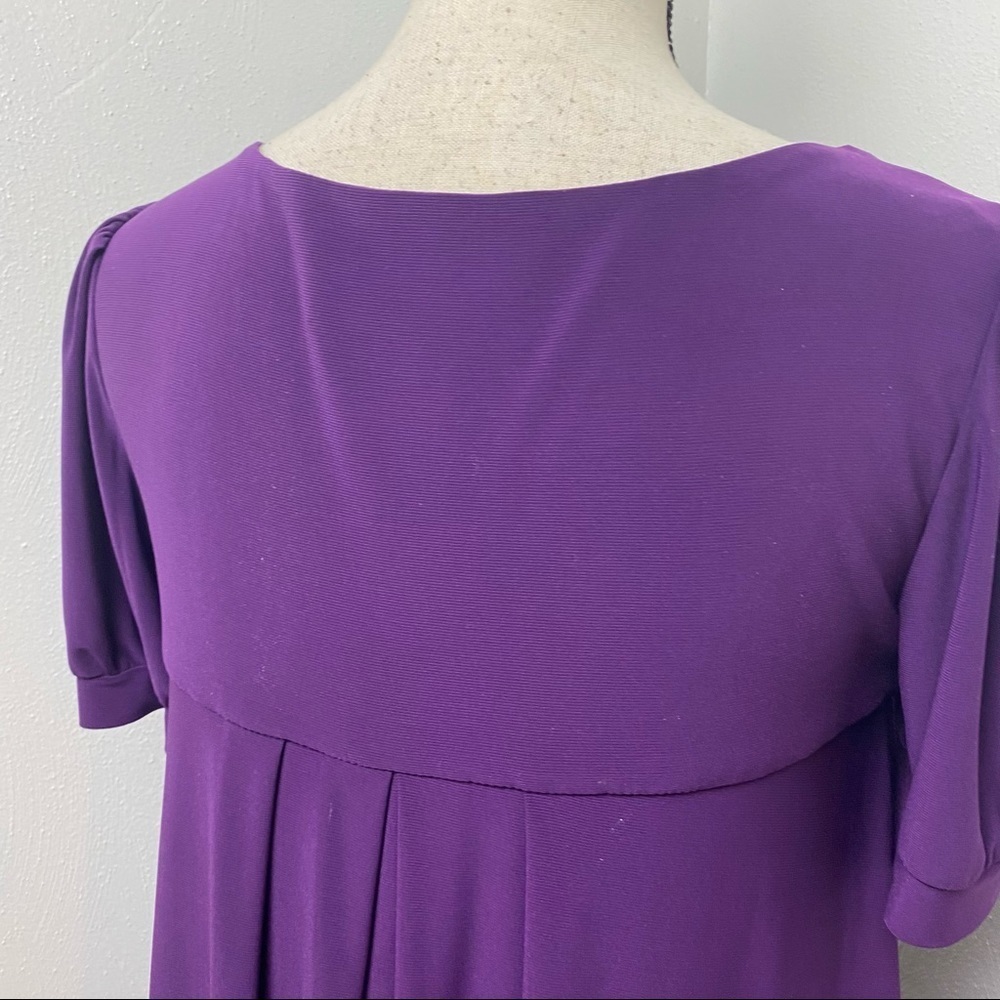 Jessica Howard Dress. Purple Sz 10 - Picture 5 of 11